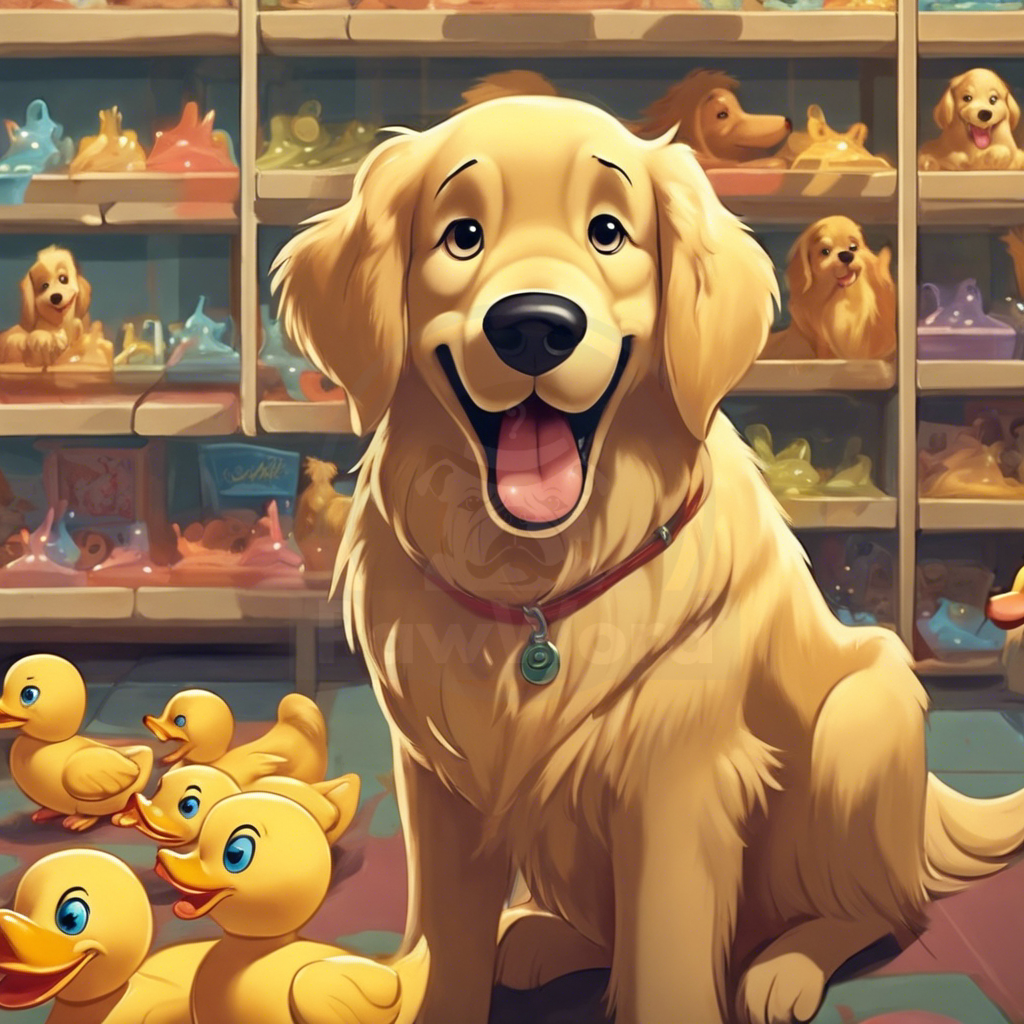 Golden Goldie’s Great Rubber Duck Caper: A Tale of Mischief, Mayhem, and Merriment in Spencerville: A Paulie PawWord Story