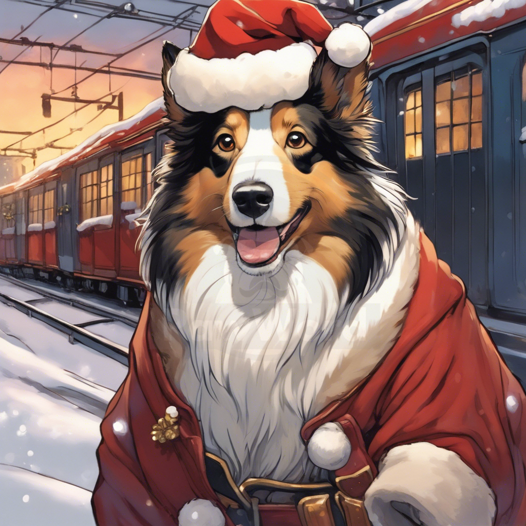 Pawsburg: A Delightful Journey on the Polar Pooch Express: A rio PawWord Story