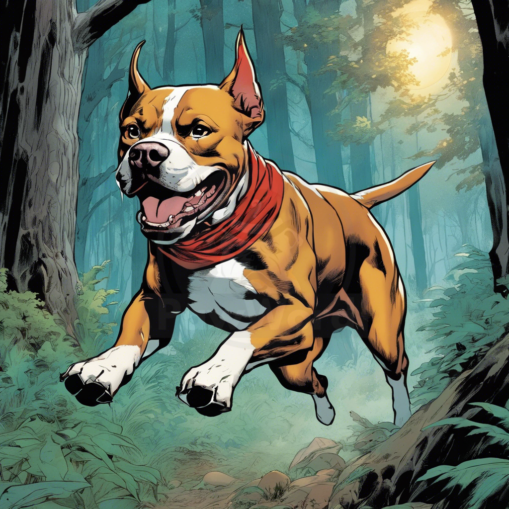 Whispering Wood: A Legendary Journey of a Fetching Pitbull in Pawsburgh: A Lala PawWord Story