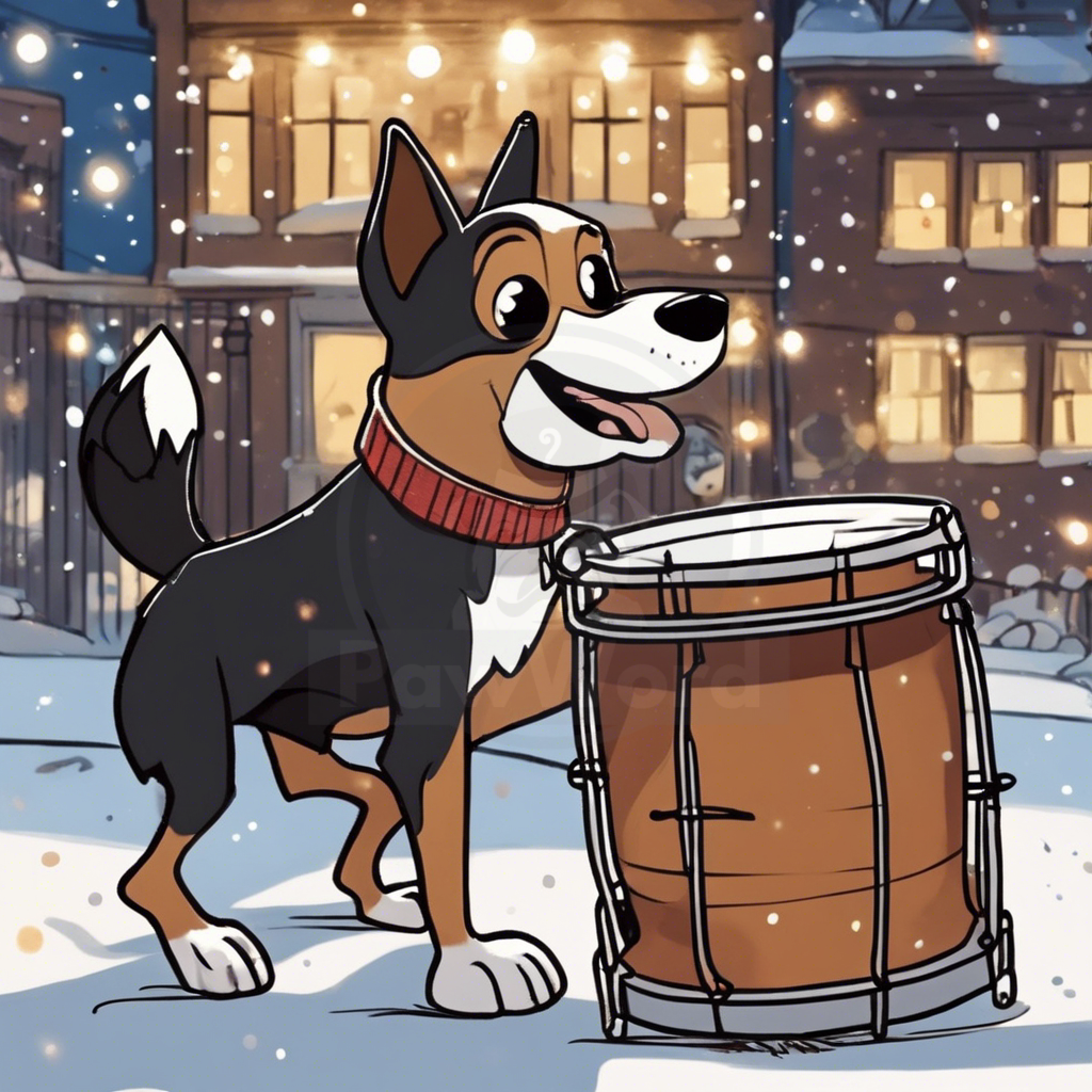 Pawsburg’s Pounding Heart: The Melodic Tale of Gizmo the Drumming Dog: A Gizmo PawWord Story