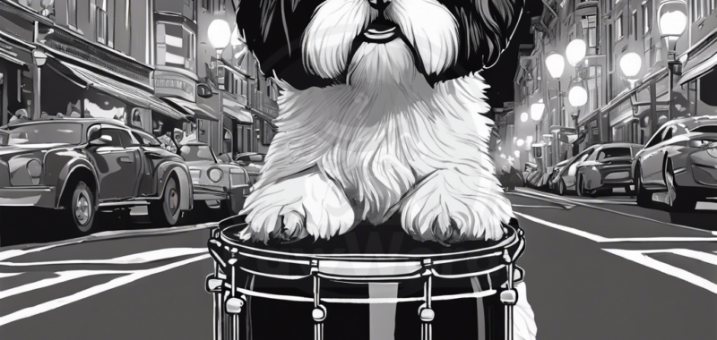 Dexter’s Drumming Delight: A Tale of Rhythms and Wagging Tails in Pawsburgh: A Dexter PawWord Story