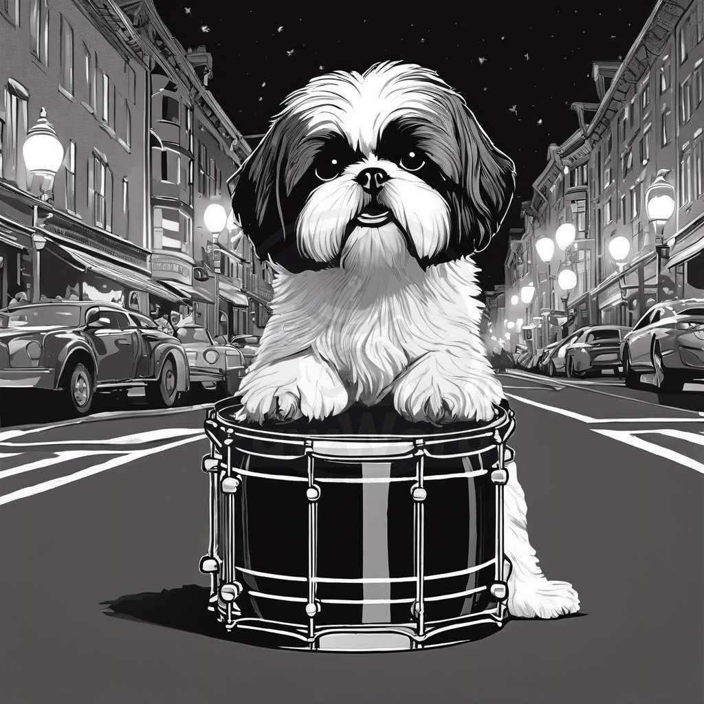 Dexter’s Drumming Delight: A Tale of Rhythms and Wagging Tails in Pawsburgh: A Dexter PawWord Story