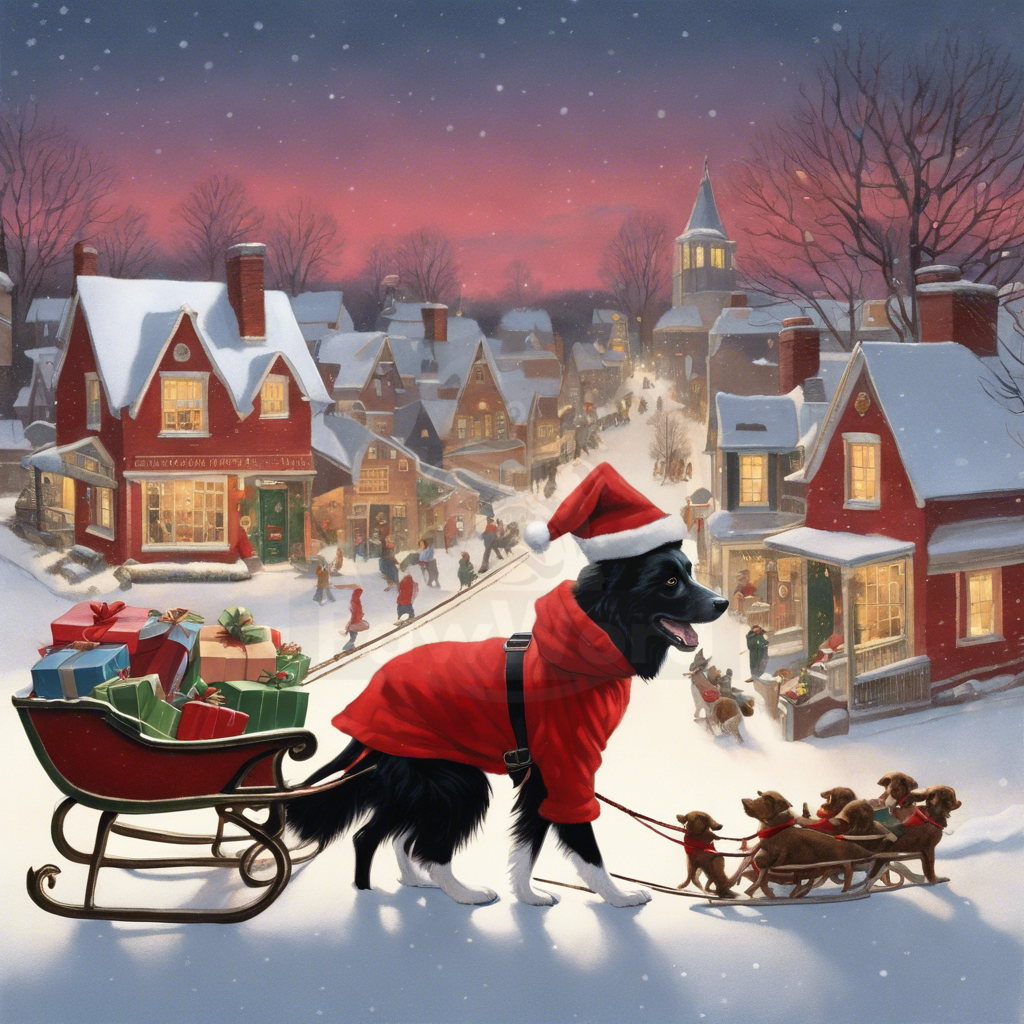 Squeaks and Surprises: The Tale of Santa Paws in Spencerville: A Gibbd PawWord Story