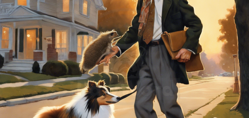 Pawsburg Chronicles: A Sheltie’s Spirited Stroll Through Canine Capers: A Dillon PawWord Story