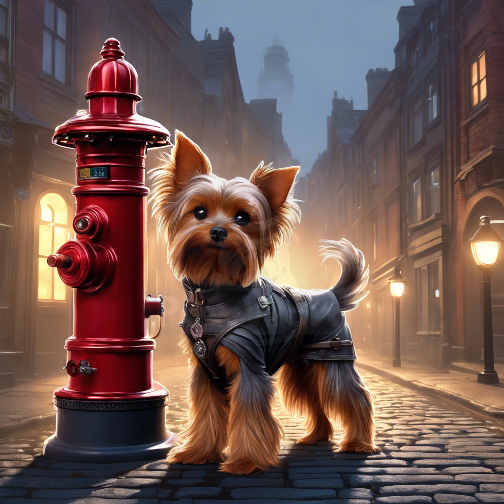 Tales of a Time-Traveling Terrier: Whisked Away on Spencerville’s Mystical Hydrant: A Maya PawWord Story