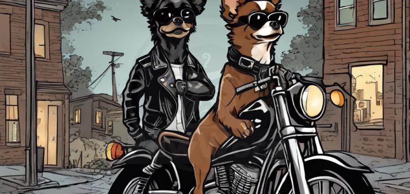 Bentley’s Biker Brigade: A Tail of Fashion, Feistiness, and Feline Felons: A Bentley PawWord Story