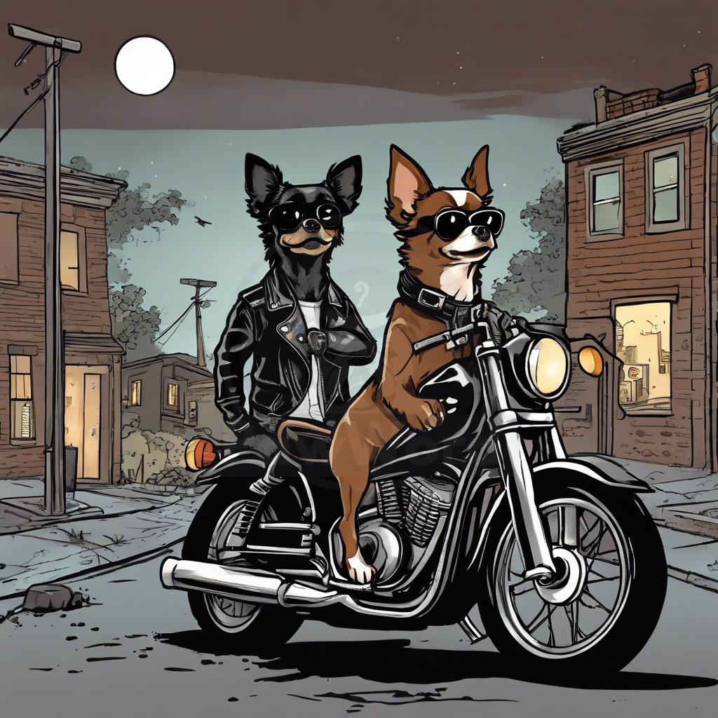 Bentley’s Biker Brigade: A Tail of Fashion, Feistiness, and Feline Felons: A Bentley PawWord Story