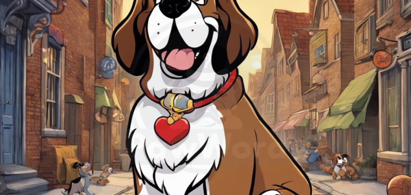 Barks and Betrayal: The Tail-Wagging Vengeance of George the Saint Bernard: A George PawWord Story