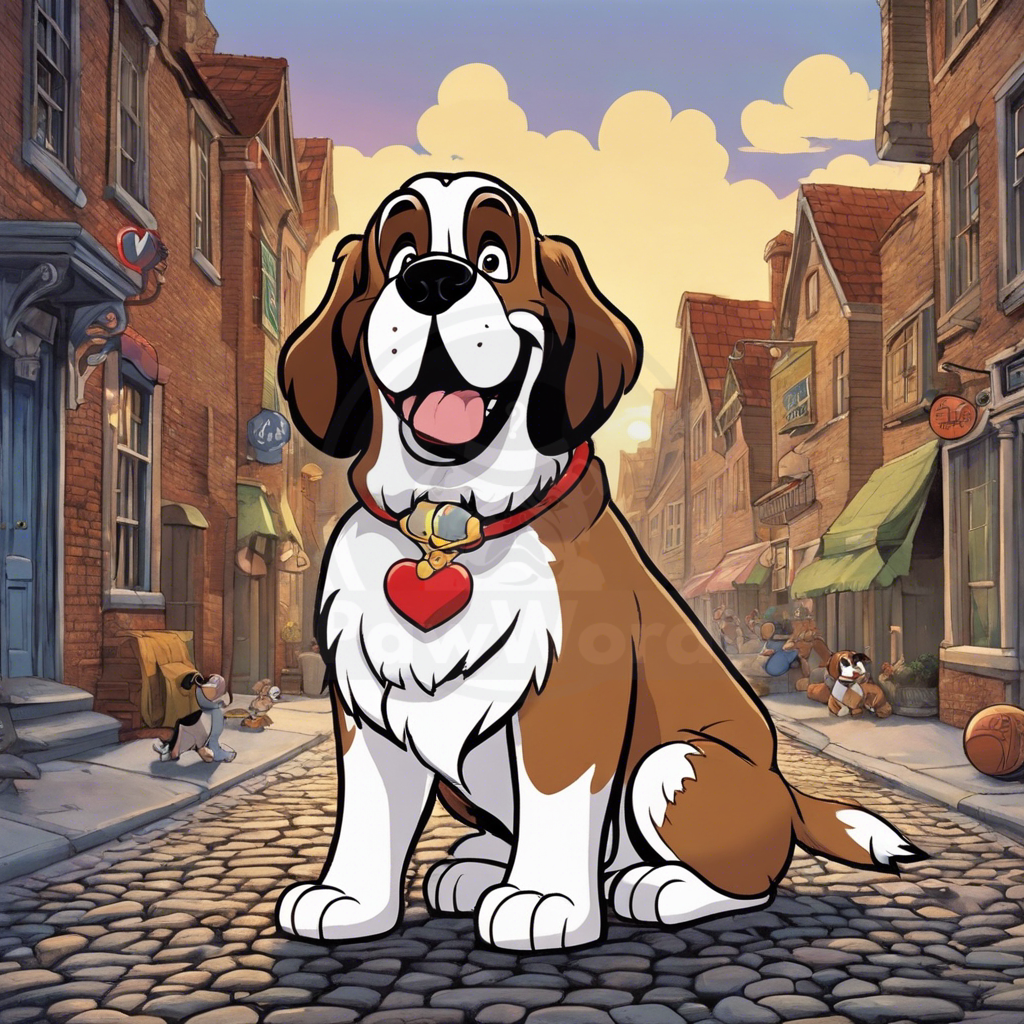 Barks and Betrayal: The Tail-Wagging Vengeance of George the Saint Bernard: A George PawWord Story