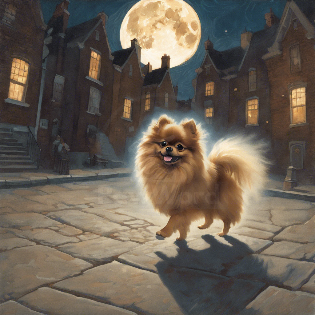 From Pawsburg with Ghostly Love: The Spectral Escapade of Chellsea, the Pomeranian Hero: A Chellsea PawWord Story