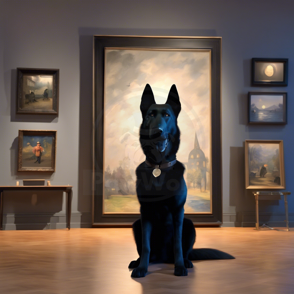 Whispers in Pawsburg: The Painting, The Mystery, and the Magic: A Gustav PawWord Story