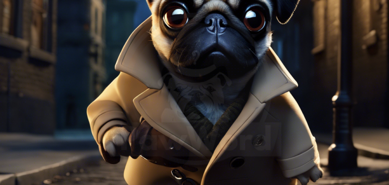 The Peanut Butter Pug: A Tale of Waggishness and Whiskers: A Al CaPone PawWord Story