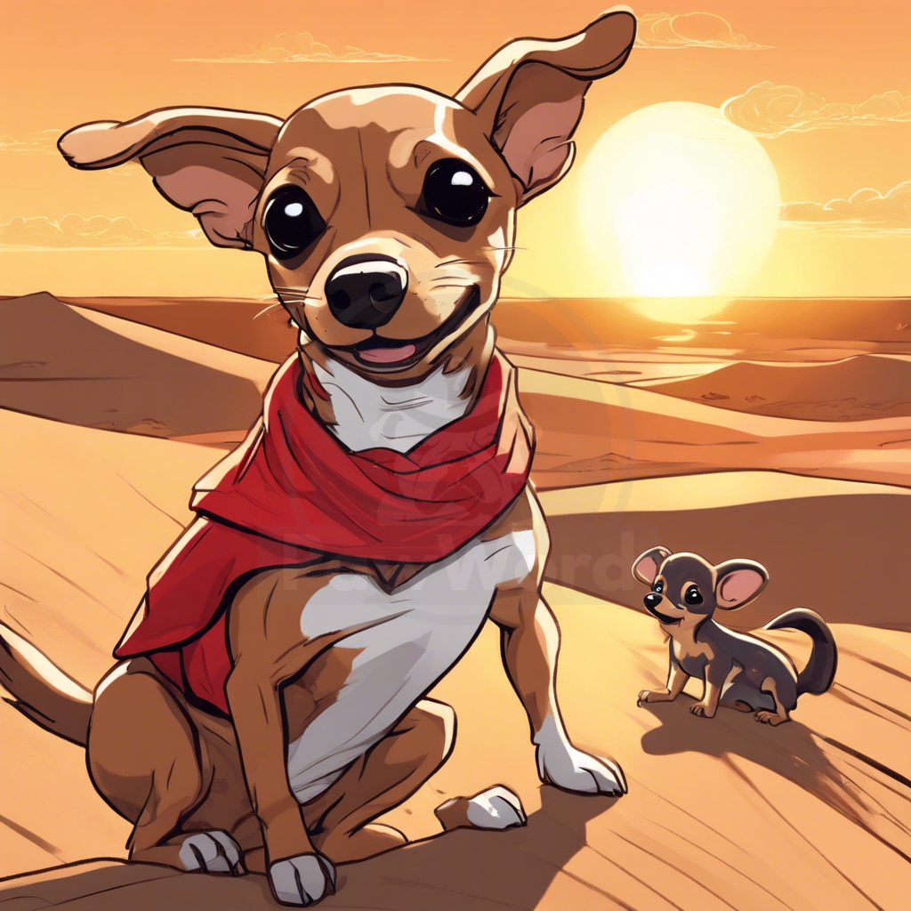 Li’l Boy and the Glittering Dunes: Tales of Paw-some Adventure: A Lil Boy PawWord Story