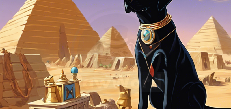 Tazzy’s Time-Traveling Tails: From Pawsburgh to Pyramids: A tazzy PawWord Story