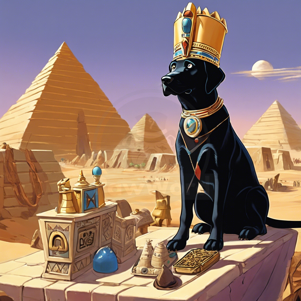 Tazzy’s Time-Traveling Tails: From Pawsburgh to Pyramids: A tazzy PawWord Story