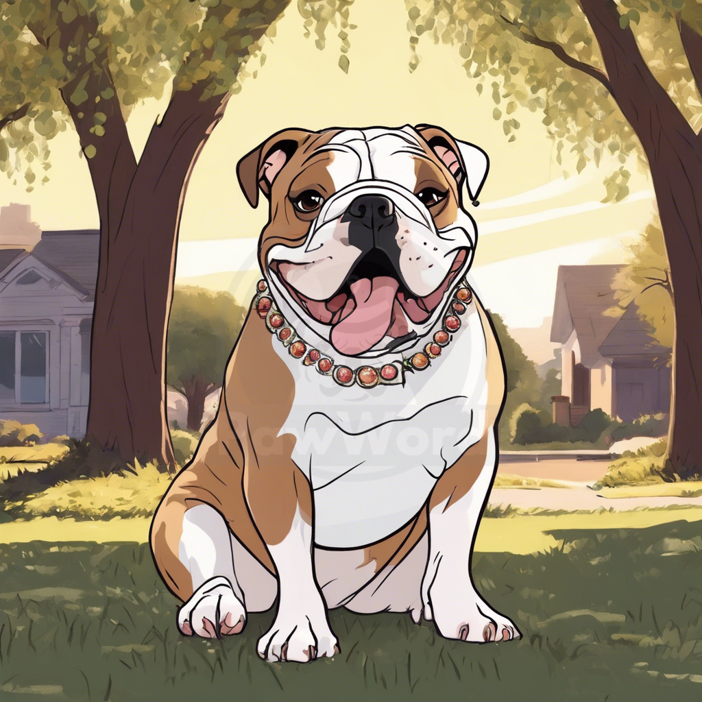 Tales from Spencerville: A Bulldog’s Brush with Reality: A Stella PawWord Story