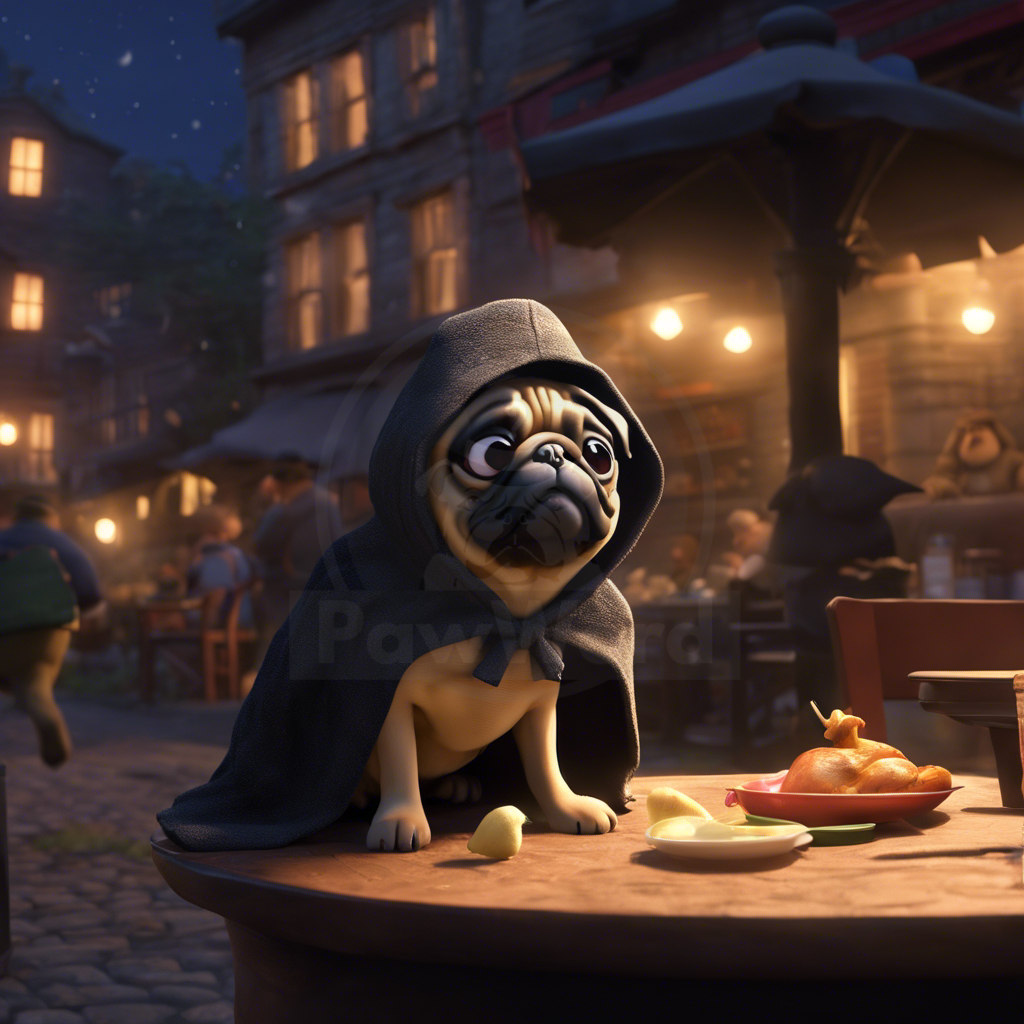 Mission Pug-ssible: The Pawsburg Great Chicken Heist!: A Mushu, Zinny and Winny PawWord Story