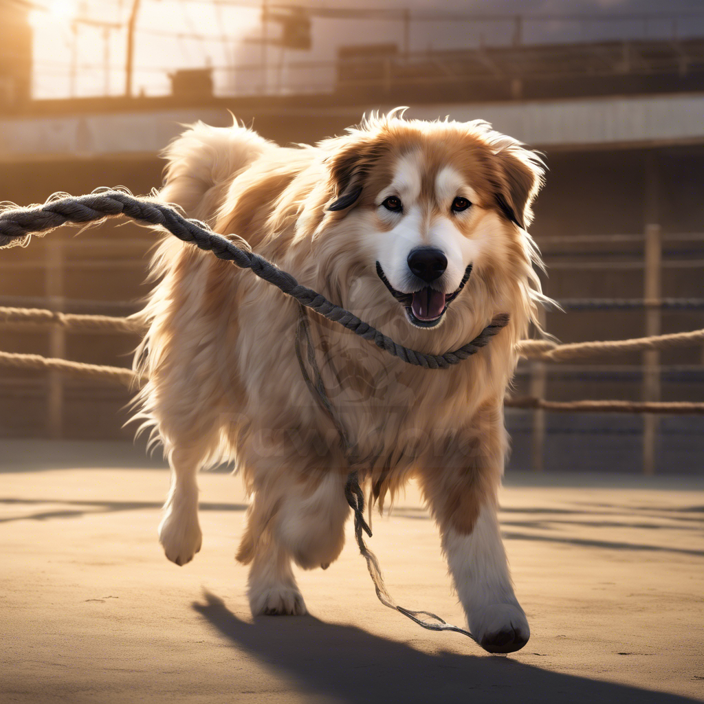 Tugging Toward Glory: The Epic Tales of Wilson, the Ultimate Puller of Pawsburgh: A Wilson PawWord Story