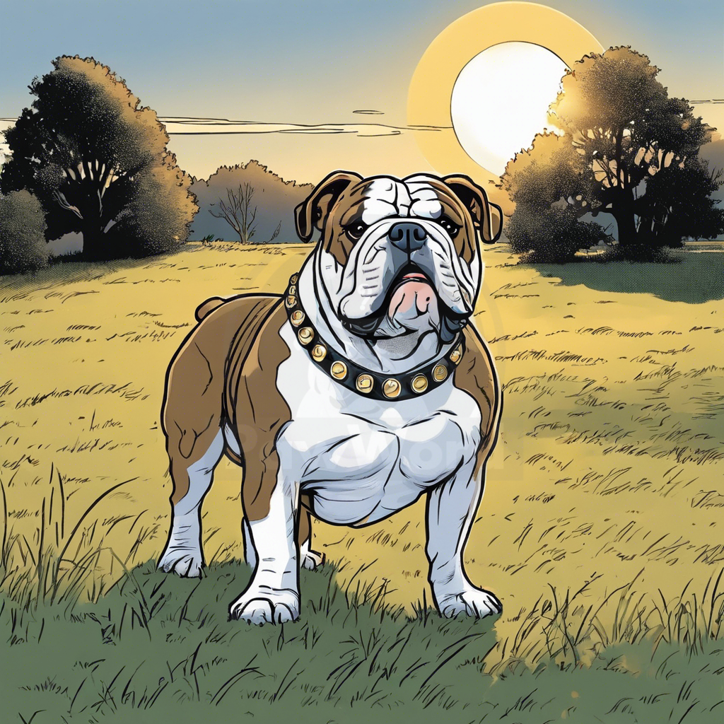 The Canine Conquest: Unleashing Brutus Bulldog on Clawdius: A Brutus Bulldog PawWord Story