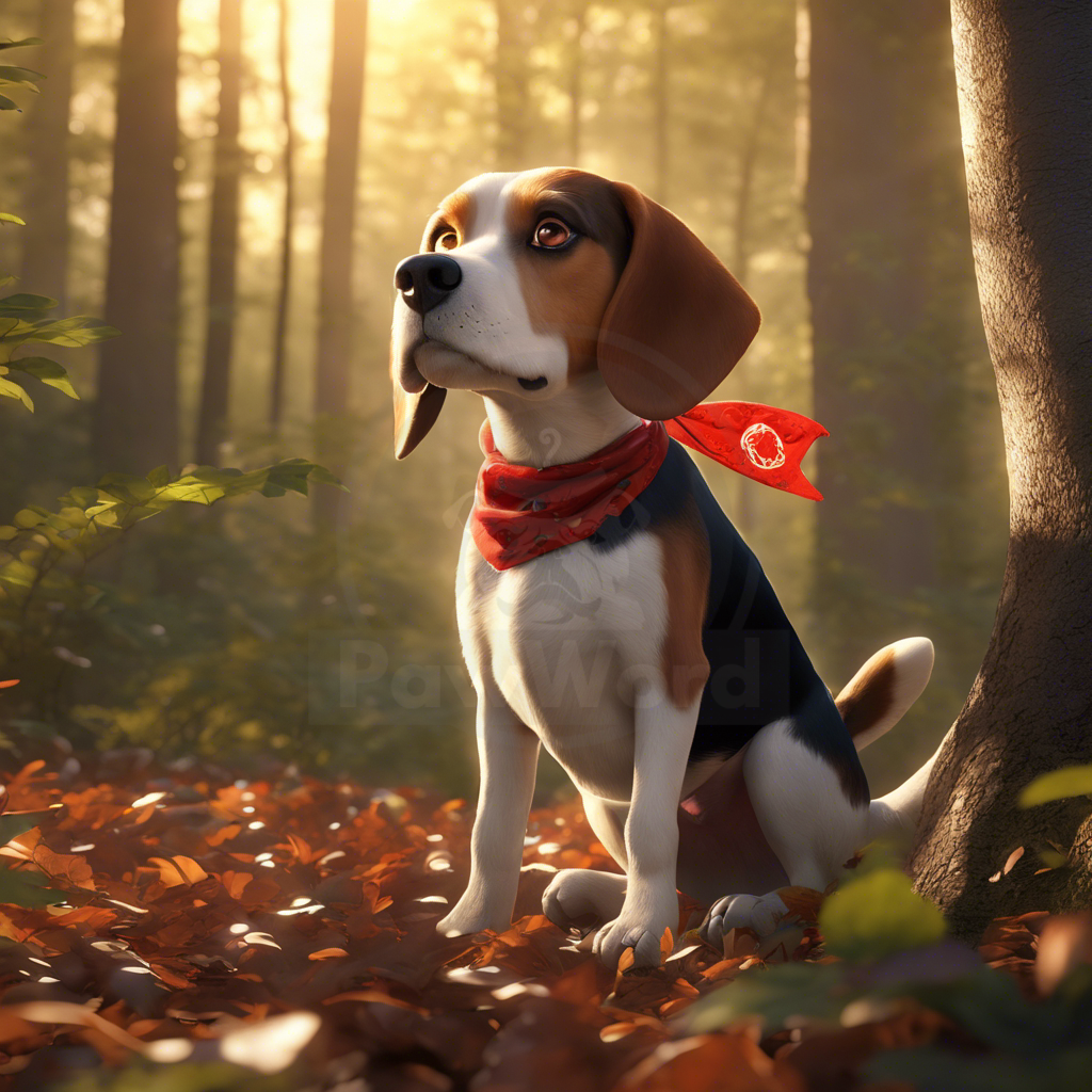 The Beagle’s Resilience: A Tail of Tremors, Triumph, and Tails: A Lexi PawWord Story