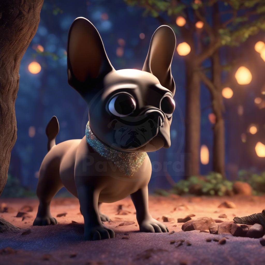 The Shimmering Bone: A French Bulldog’s Tale of Adventure and Magic: A biscuit PawWord Story