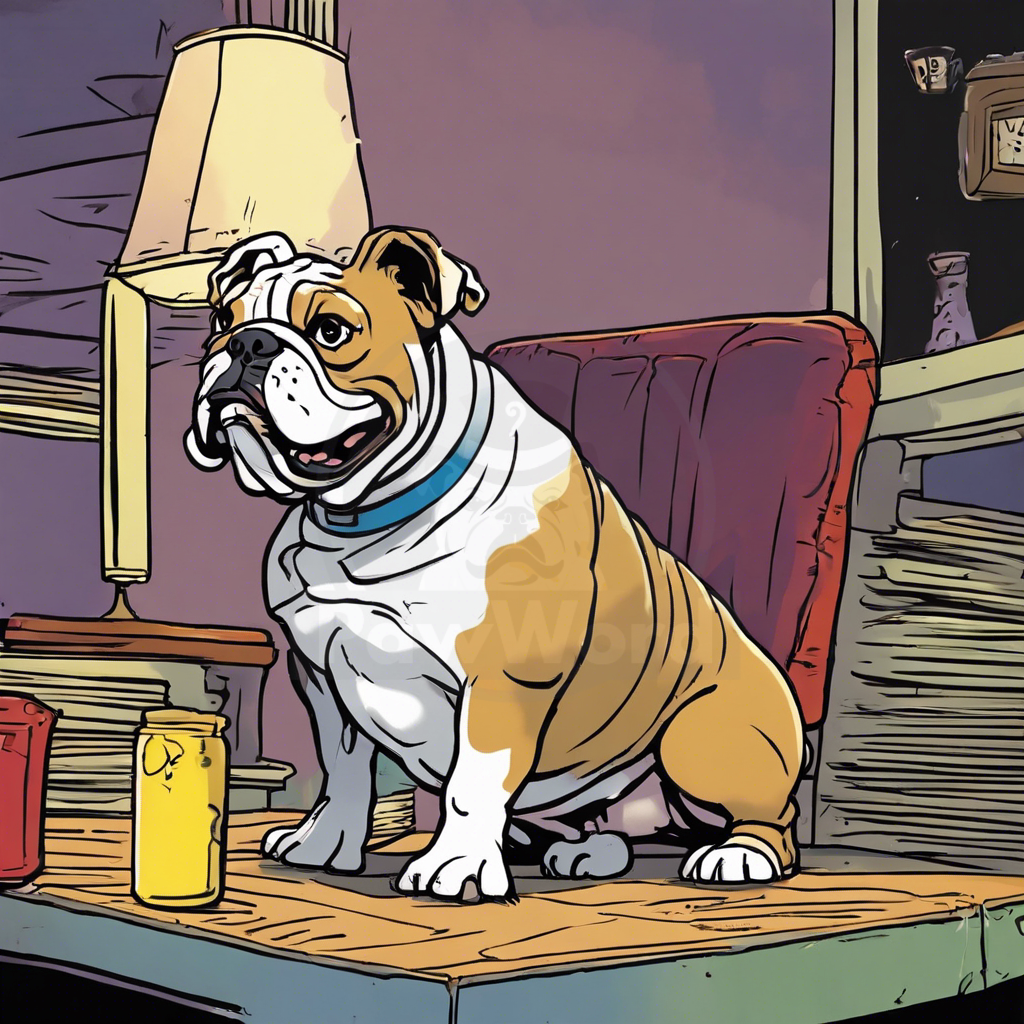 The Absurd Adventures of Cash Hendrix: A Bulldog’s Tale of Squeaky Spectres: A Cash Hendrix PawWord Story