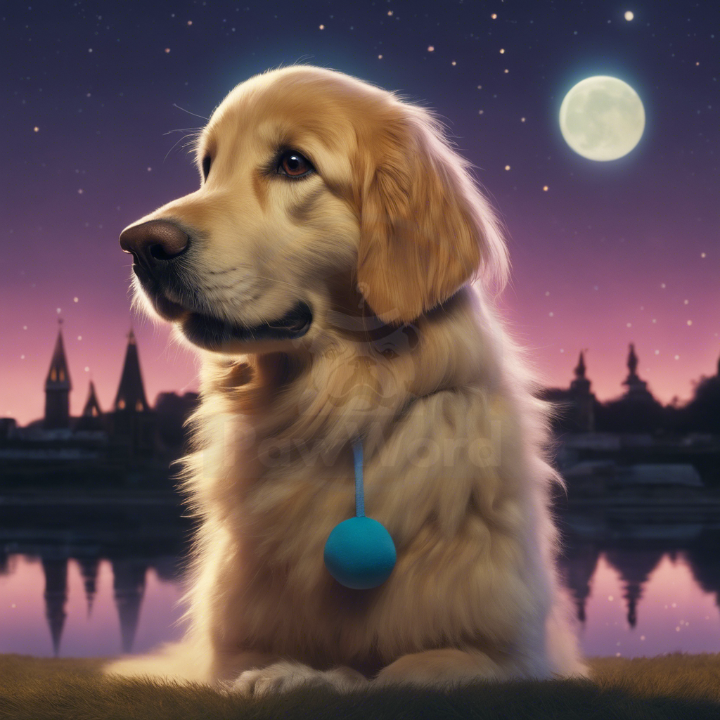 A Golden Retriever’s Twilight Romance: Love Beyond the Visible: A Charlie PawWord Story