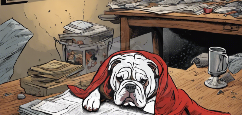 A Tempest of Tails: The Bulldog’s Battle with the Storm: A Clovis PawWord Story