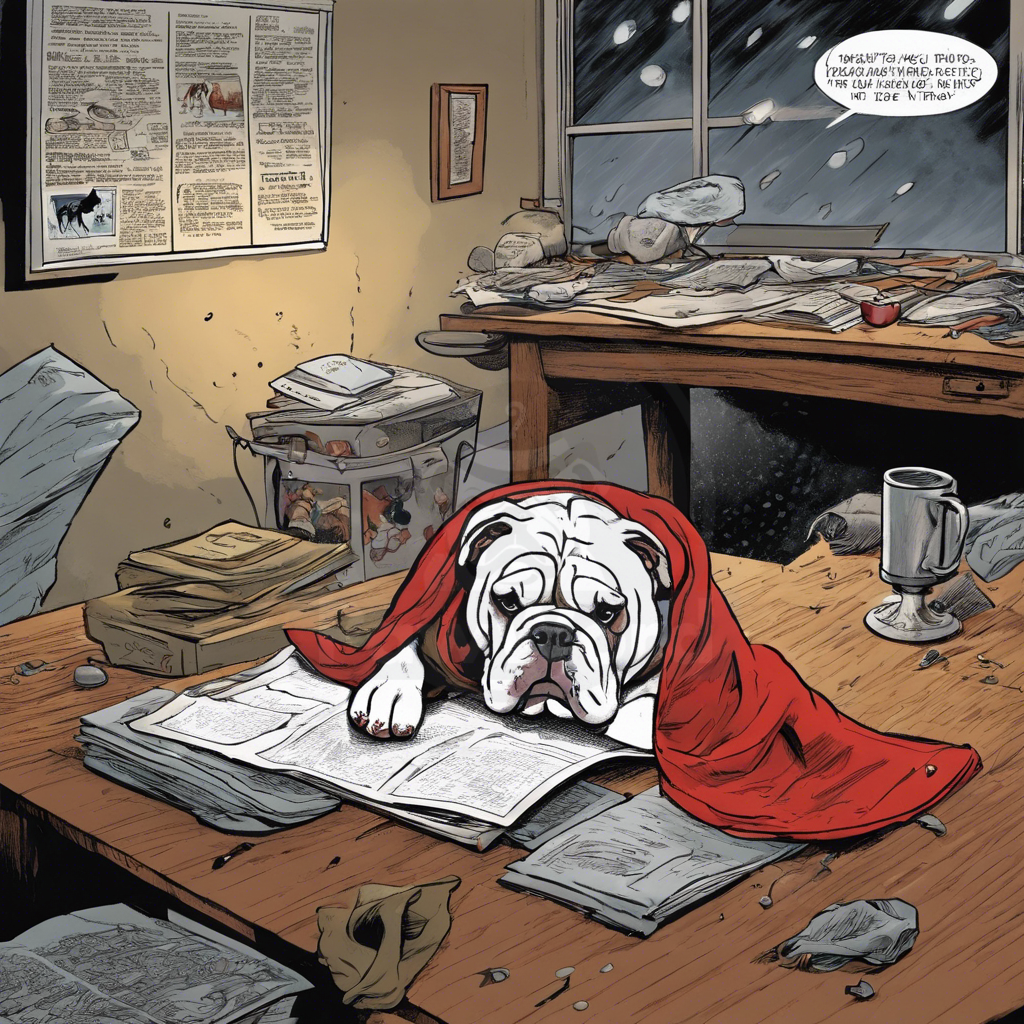 A Tempest of Tails: The Bulldog’s Battle with the Storm: A Clovis PawWord Story