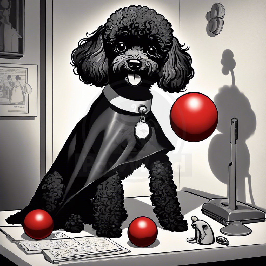 Poodle Tales: A Dramatic Journey of Fur, Feuds, and Red Balls!: A Katie Lynn PawWord Story