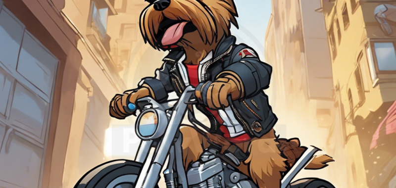 Rebel Paws: Tales of Two Wheels and Growling Guardians: A Luke PawWord Story