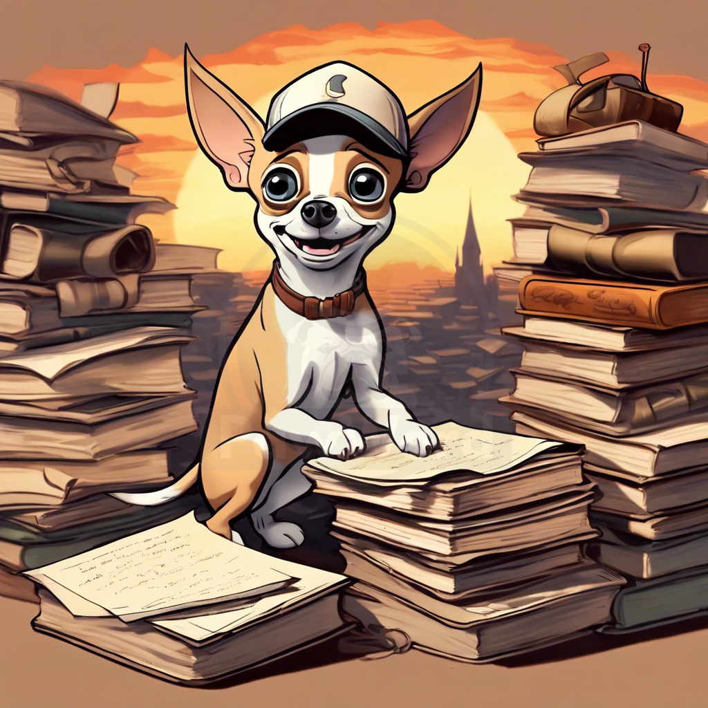 The Tale of the Misplaced Book: A Canine Caboodle of Whimsy and Wags: A chewy PawWord Story