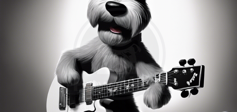 A Tail of Melodies: Noah, the Rockin’ Schnauzer of Pawsburg: A Noah PawWord Story