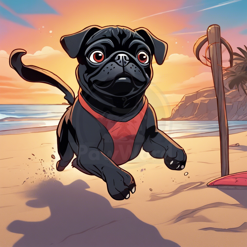 Doggerel Atoll: An Island of Wagging Tales and Lettuce-Laced Adventures: A Sweet Pugnatious Puggie Pbear PawWord Story