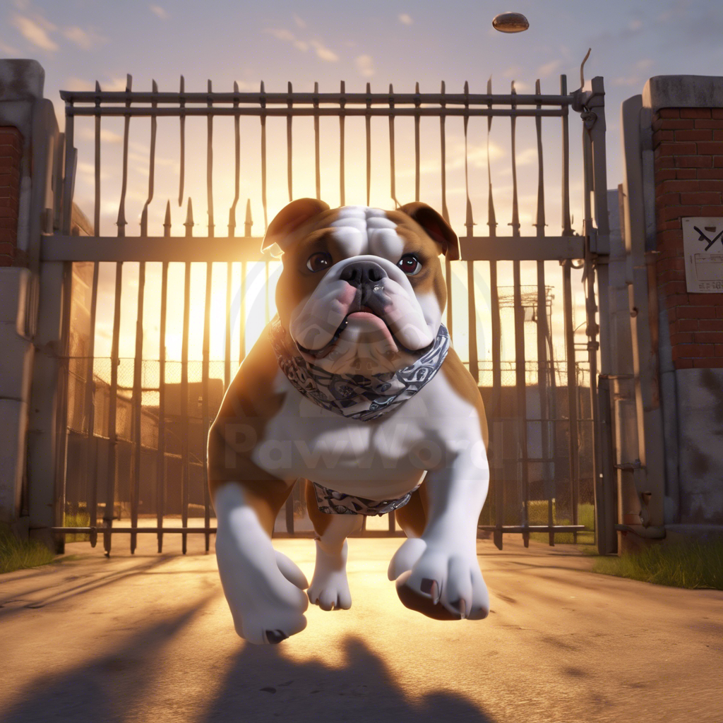 Buddy, the Breakout Bulldog: A Canine Caper of Kebabs and Freedom: A Buddy PawWord Story