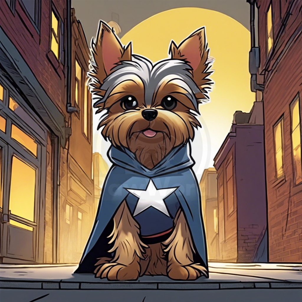 Ozzy, the Yorkie Guardian of Pawsburg: Tales of Moonlit Mischief and Canine Capers!: A Ozzy PawWord Story