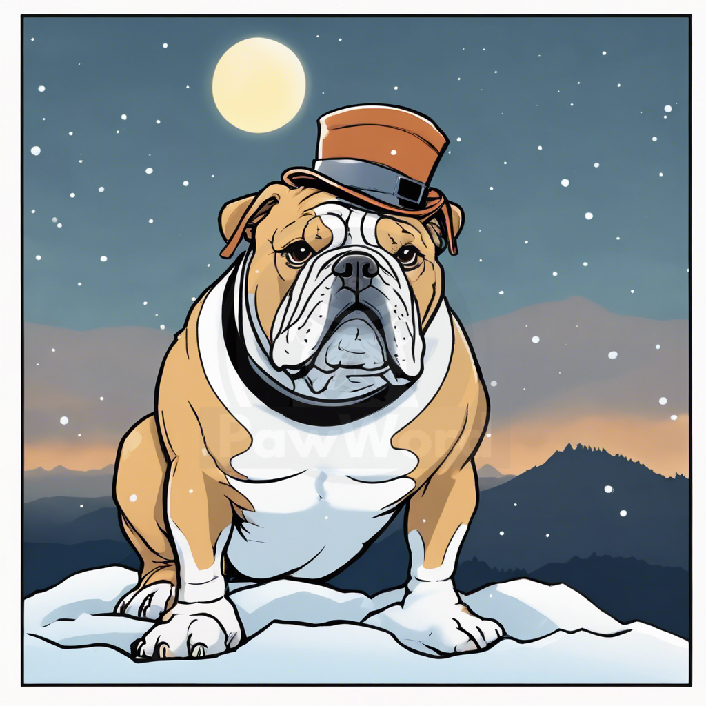 Gus: A Bulldog’s Tale – From Rags to Regal in Spencerville: A Gus PawWord Story