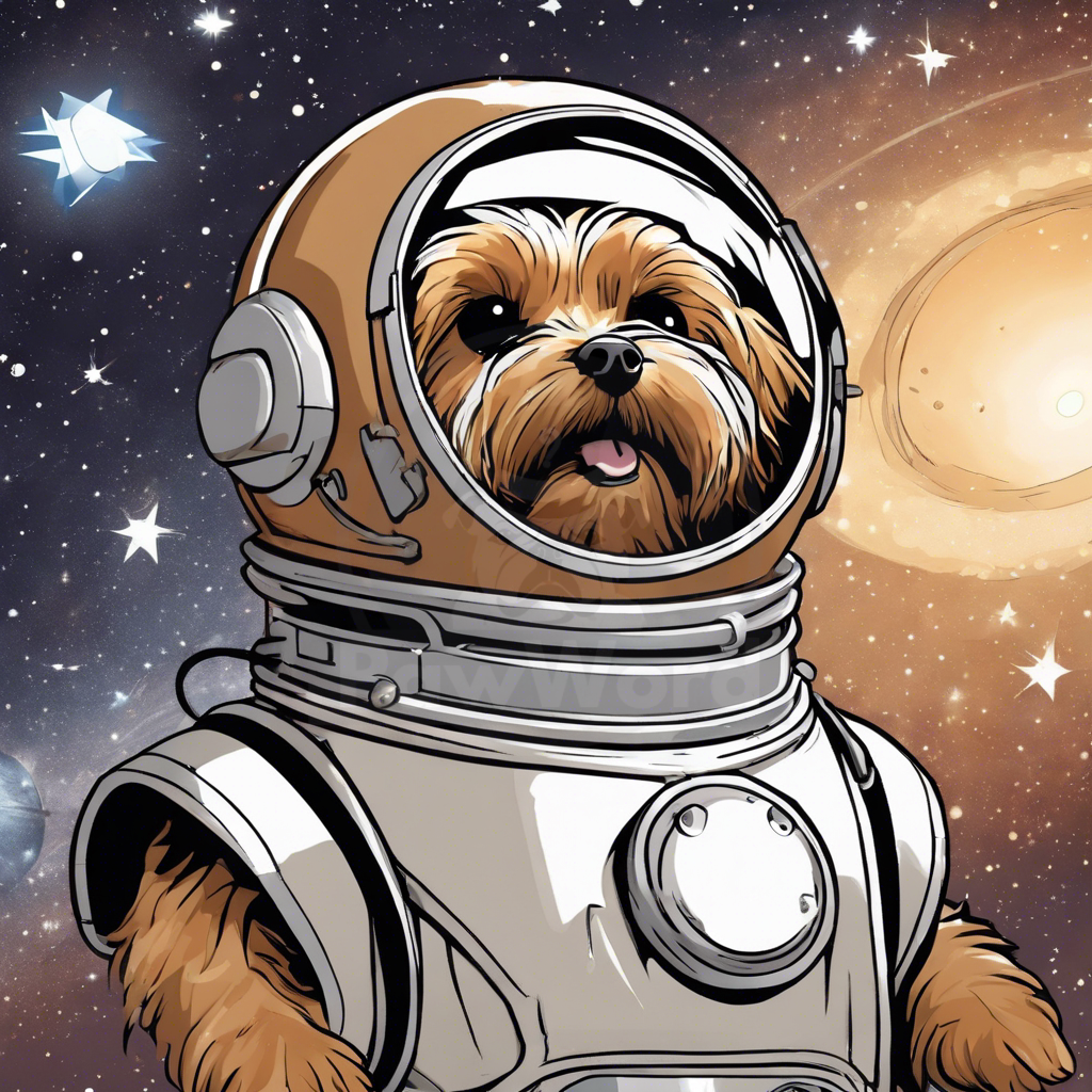 Galactic Whiskers: A Morkie’s Extraterrestrial Adventure: A Coco PawWord Story