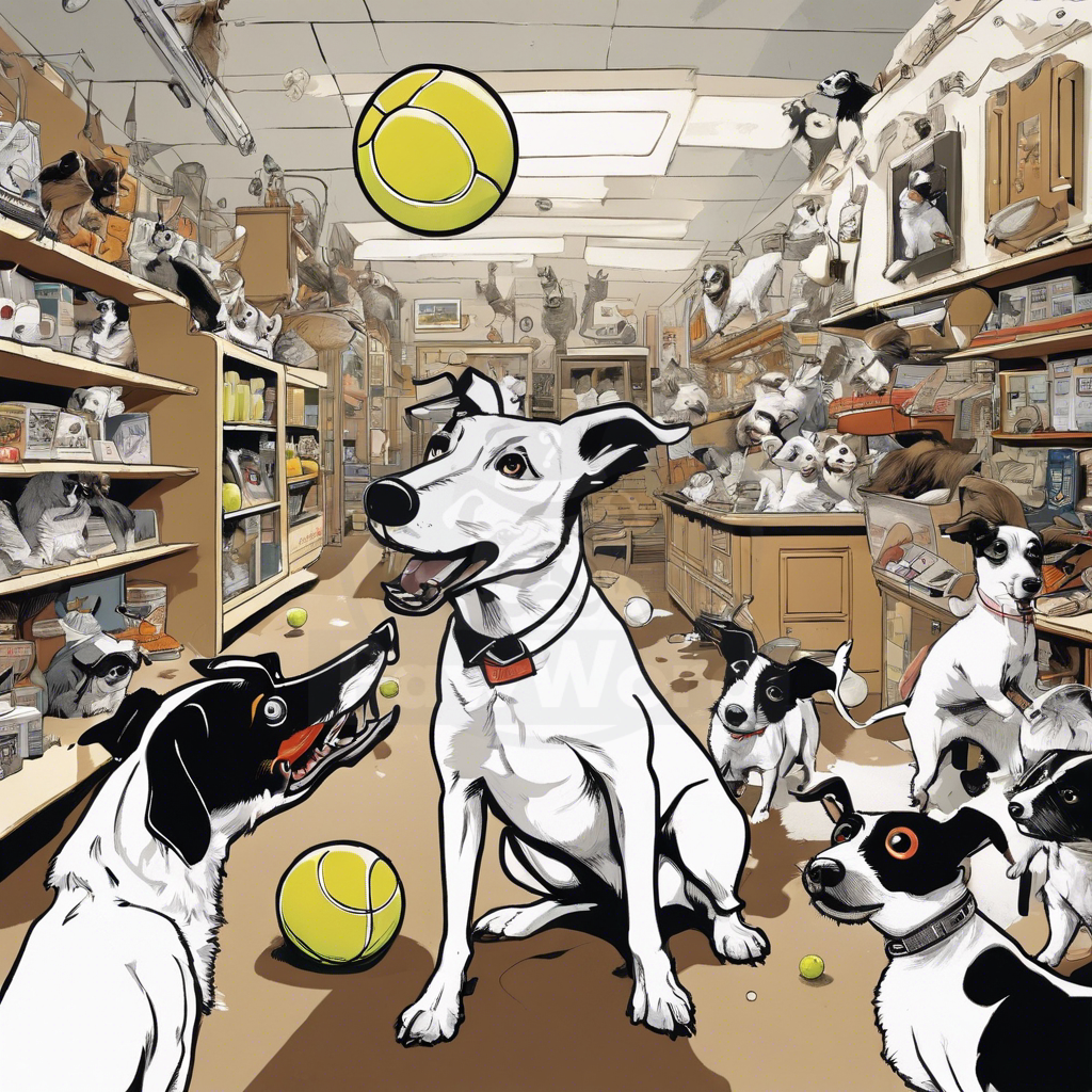 The Great Spencerville Tennis Ball Heist: A Jack Russell’s Tail of Mischief and Mayhem: A Timmie PawWord Story