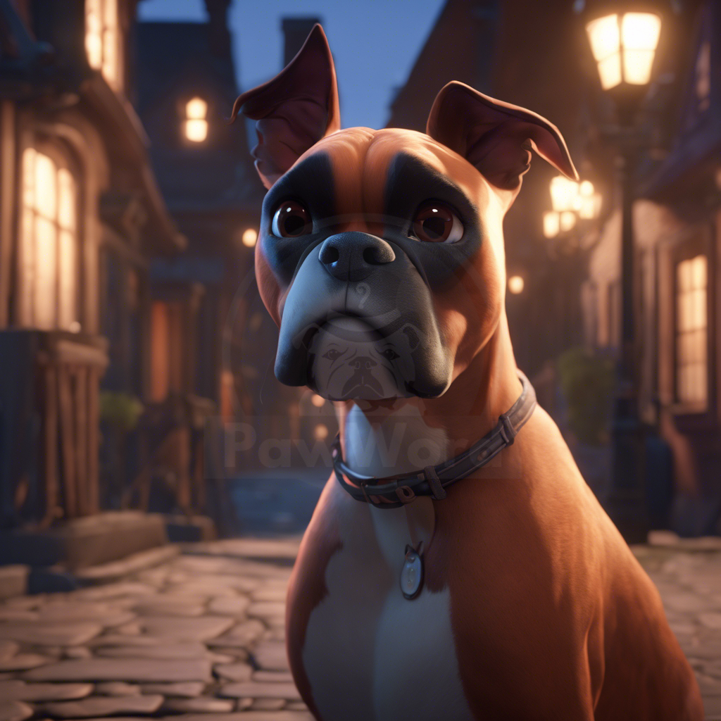 Barks in the Night: The Tale of the Tennis Ball and the Boxer Ghost: A Daisy PawWord Story