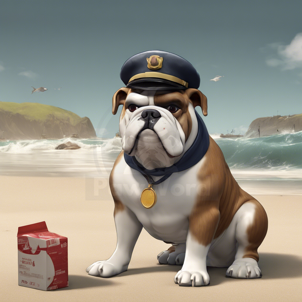 A Bulldog Detective’s Murky Mystery: The Case of the Greasy Waters: A Russell PawWord Story