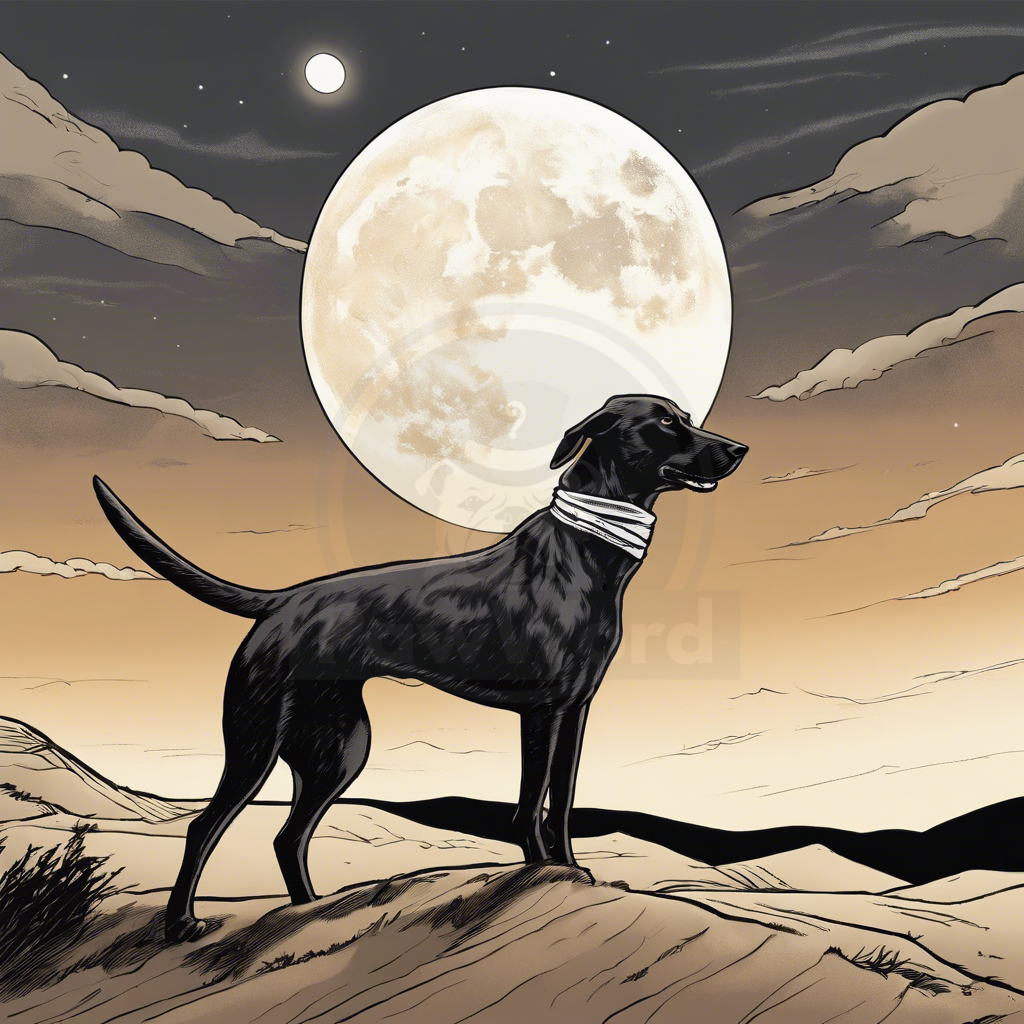 The Phantom Hound’s Howl: A Tale of Love and Otherworldly Whispers: A Miley PawWord Story