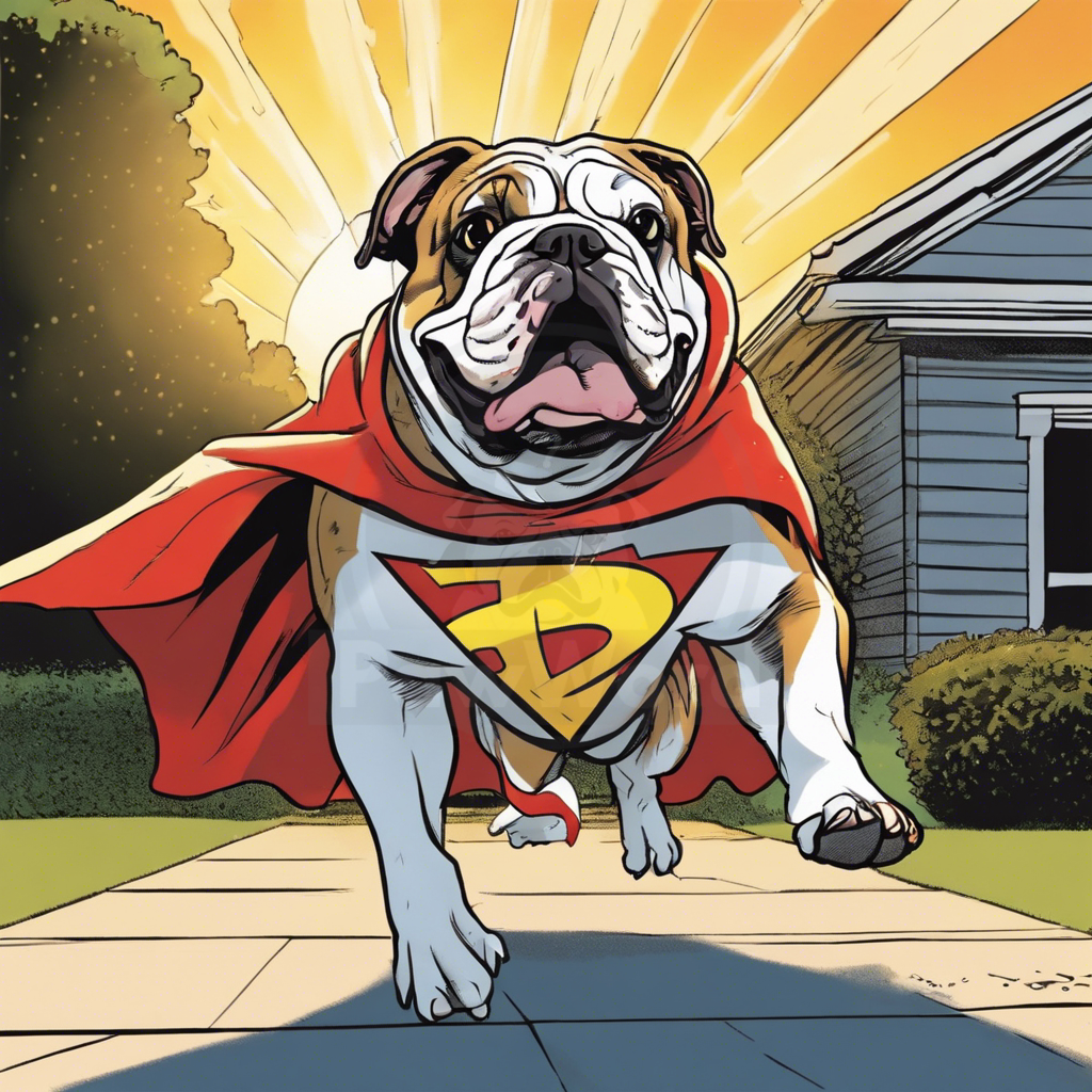 Captain Bulldog and the Canine Crusaders: A Tale of Heroes, Villains, and Peanut Butter: A Big Mac PawWord Story