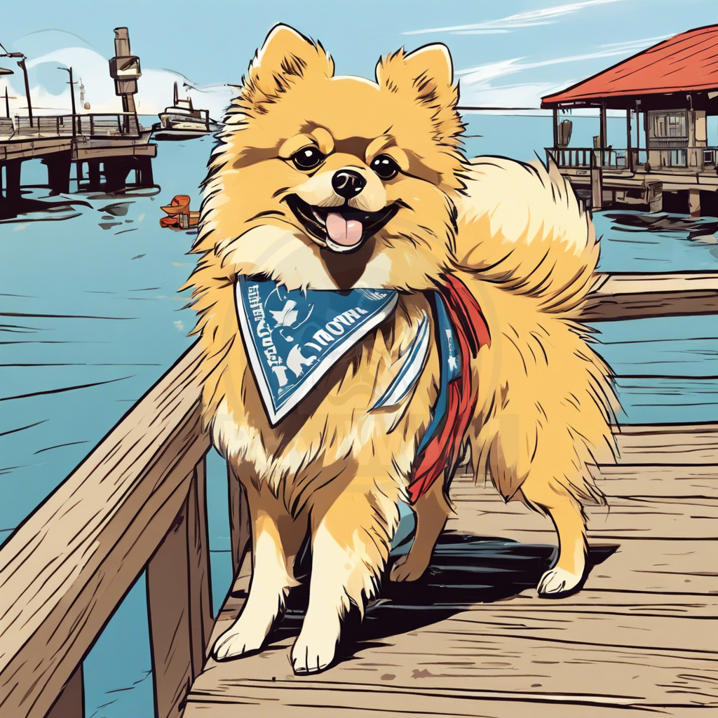 Wagging Tales: The Wild Adventures of Butterball the Golden Pomeranian: A Buttetball PawWord Story