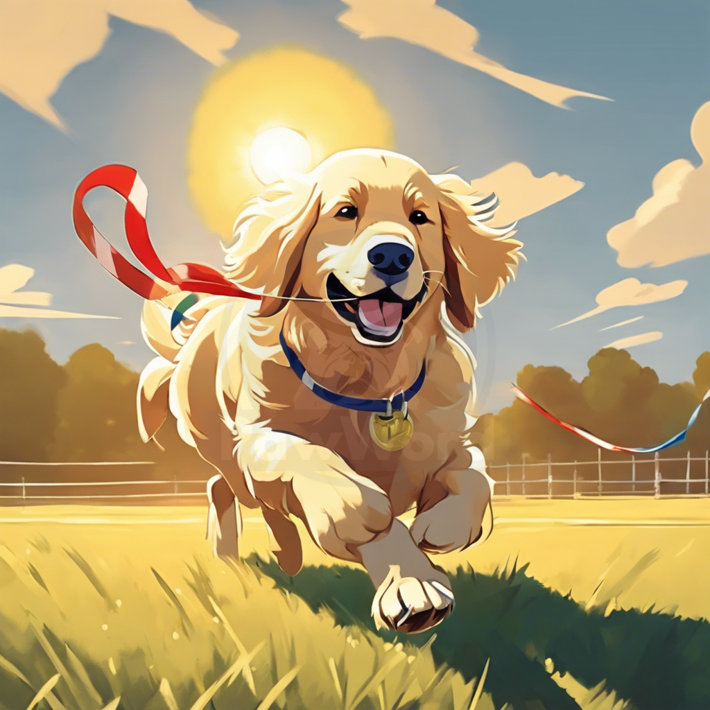 Tails of Spencerville: The Golden Retriever’s Epic Adventure: A Buddy PawWord Story