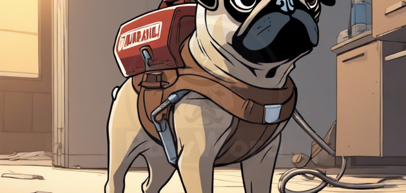 Franklin Sir Pugs-A-Lot: The Pug of Unparalleled Valor in a Post-Apocalyptic Paw-some Tale: A Franklin Sir Pugs-A-Lot PawWord Story