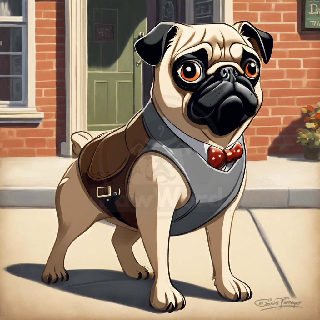 Paws of Anarchy: Tails of Adventure in Spencerville: A Franklin Sir Pugs-A-Lot PawWord Story