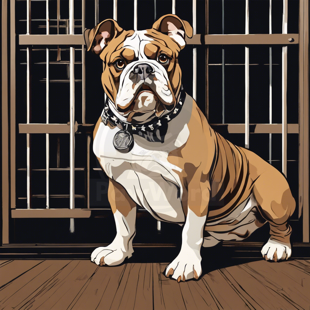 Escape Artistry Unleashed: The Tail of Spencerville’s Dapper Bulldog: A Buddy PawWord Story