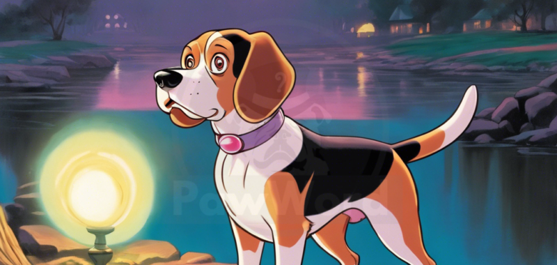 Beagle Brigade and the Iridescent Portal: A Tail of Curiosity and Canine Conundrums: A Roberto Gordon Gau – we called him Gordon PawWord Story