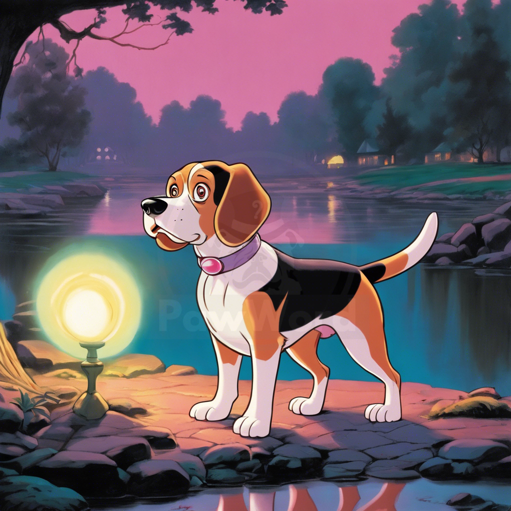 Beagle Brigade and the Iridescent Portal: A Tail of Curiosity and Canine Conundrums: A Roberto Gordon Gau – we called him Gordon PawWord Story